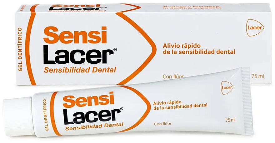 Gel-Zahnpasta - Lacer Sensi Toothpaste Gel — Bild N1
