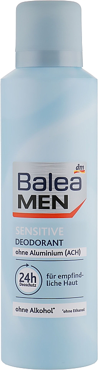 Aerosol-Deodorant für empfindliche Haut - Balea Men Sensitive Deodorant — Bild N1