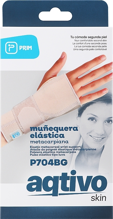 Elastische Handgelenkbandage Große S - Prim Aqtivo Skin P704BG  — Bild N1