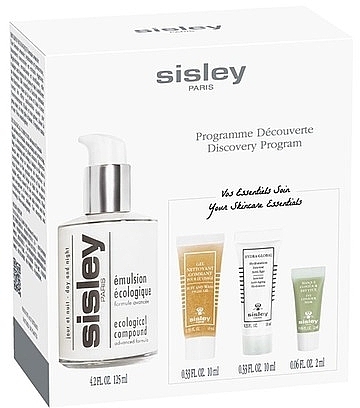 Set - Sisley Discovery Program Set (f/emuls/125ml + f/gel/10ml + f/cr/10ml + eye/mask/2ml) — Bild N1