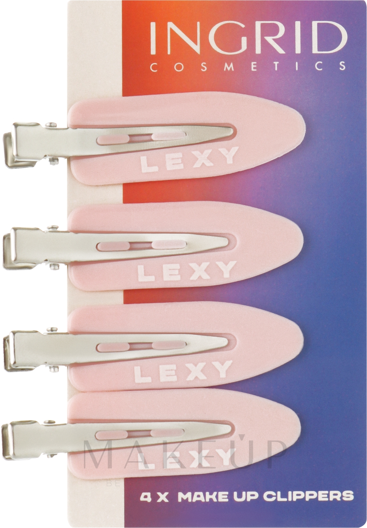 Haarspangen - Ingrid Cosmetics Lexy Make Up Clippers — Bild 4 St.