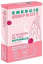 Düfte, Parfümerie und Kosmetik Natürliche Körperwachsstreifen - Energie Fruit Natural Wax Body Strips Red Fruits