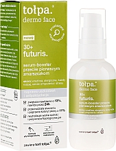 Düfte, Parfümerie und Kosmetik Gesichtsserum-Booster gegen die ersten Falten - Tolpa Dermo Face Futuris 30+ Serum Booster