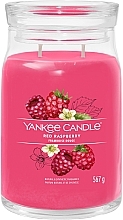 Düfte, Parfümerie und Kosmetik Duftkerze im Glas Rote Himbeere mit 2 Dochten - Yankee Candle Red Raspberry