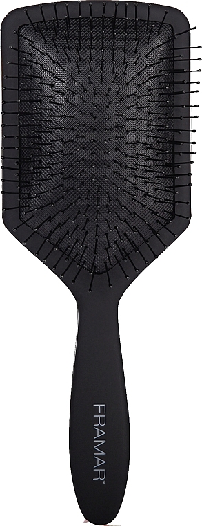 Haarbürste schwarz - Framar Paddle Detangling Brush Black To The Future — Bild N3