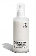 Reinigungsgel mit Glykolsäure 5 %  - Two Cosmetics AM/PM Routine Cleansing Gel 5% Glycolic Acid  — Bild N1