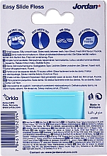 Zahnseide mit Minzgeschmack und Fluorid 25 m - Jordan Easy Slide Fresh Floss — Bild N2