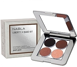 Düfte, Parfümerie und Kosmetik Lidschatten-Palette - Nabla Liberty X Quad Kit Eyeshadow Palette 