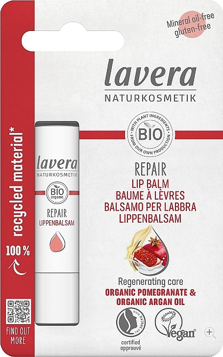 Lavera Repair Lip Balm - Lippenbalsam — Bild N1