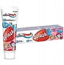 Zahnpasta für Kinder 3-8 Jahre Erdbeere - Aquafresh Splash Toothpaste Strawberry — Bild N4
