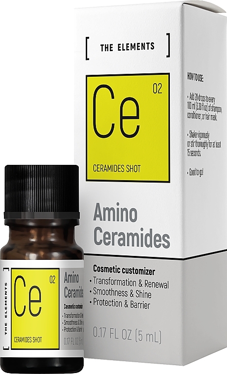 Haarkomplex - Pharma Group Laboratories The Elements Amino Ceramides  — Bild N3