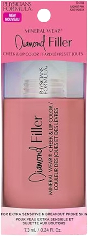 Rouge für Wangen und Lippen - Physicians Formula Mineral Wear Diamond Filler — Bild N3