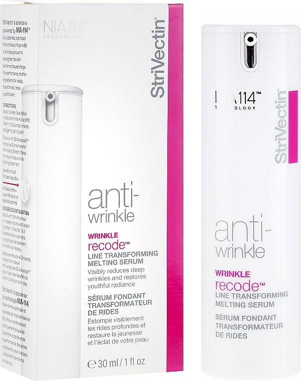 Intensives Anti-Falten Gesichtsserum - StriVectin Wrinkle Recode Line Transforming Melting Serum — Bild N1