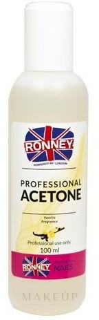 Nagellackentferner mit Vanille - Ronney Professional Acetone Vanilia — Bild 100 ml
