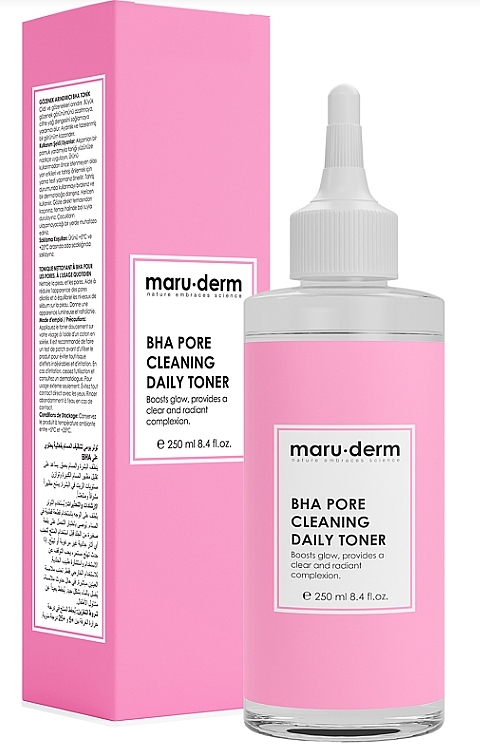 BHA-Toner zur Porenstraffung und gegen Akne - Maruderm Cosmetics BHA Pore Cleaning Daily Toner  — Bild N1