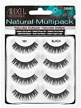 Düfte, Parfümerie und Kosmetik Künstliche Wimpern - Ardell Natural Multipack Black 101