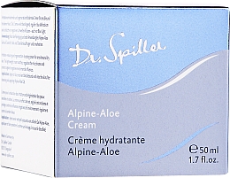 Düfte, Parfümerie und Kosmetik Feuchtigkeitsspendende Gesichtscreme mit Alpine-Aloe - Dr. Spiller Alpine-Aloe Cream
