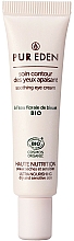 Düfte, Parfümerie und Kosmetik Beruhigende und nährende Augenkonturcreme mit Wasserlilienextrakt - Pur Eden Soothing Eye Cream