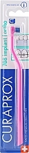 Zahnbürste Single CS 708 rosa und blau - Curaprox — Bild N1