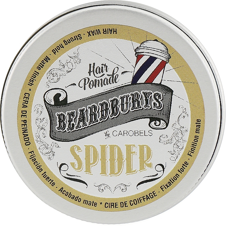 Haarpomade - Beardburys Spider Wax — Bild N3