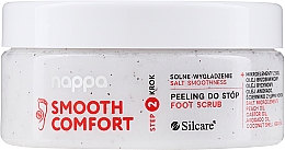 Düfte, Parfümerie und Kosmetik Salzpeeling für die Füße - Silcare Nappa Smooth Comfort Foot Scrub
