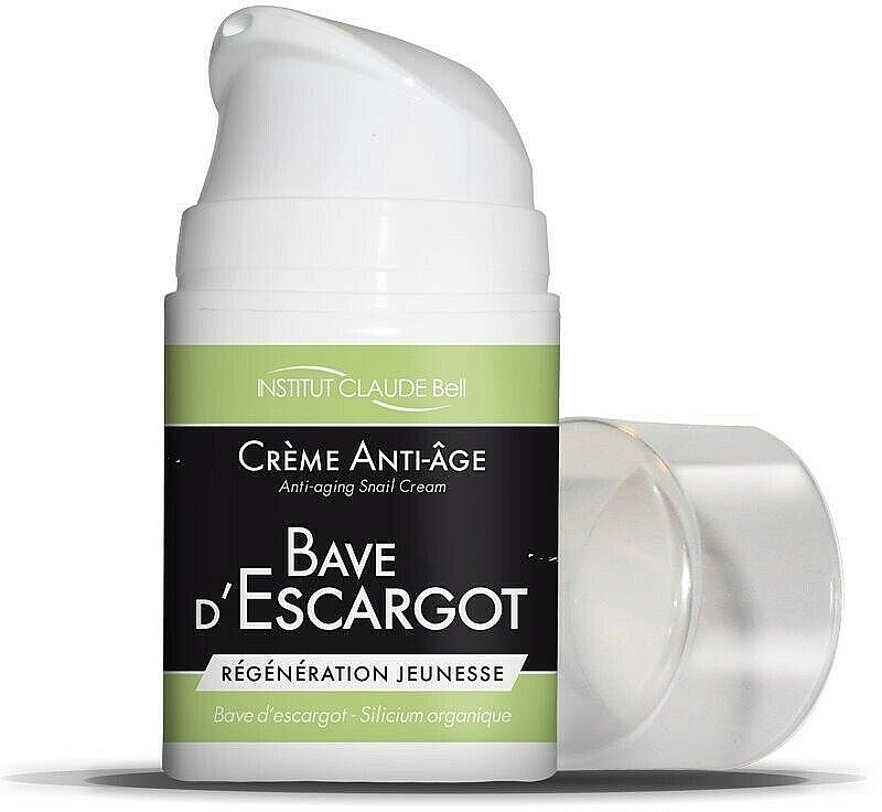 Aufhellende Anti-Aging Gesichtscreme mit Schneckenschleim - Institut Claude Bell Bave D'Escargot Anti-Aging Snail Cream — Bild N1
