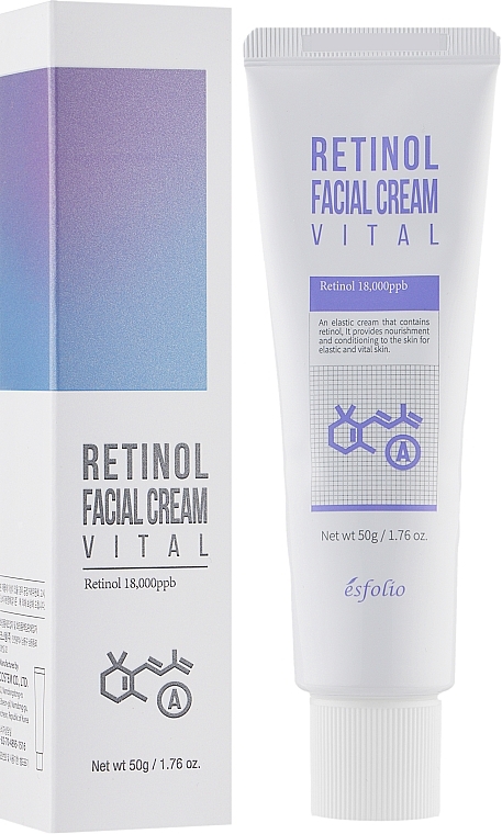 Gesichtscreme mit Retinol - Esfolio Retinol Vital Cream — Bild N2