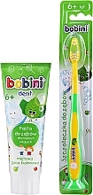 Düfte, Parfümerie und Kosmetik Zahnpflegeset für Kinder - Bobini 6+ (Zahnbürste 6+ weich 1 St. + Zahnpasta 6+ 75 ml)