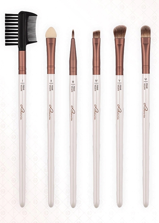 Make-up-Pinsel-Set 15-tlg. - Luvia Cosmetics Prime Vegan Brush Set — Bild N4