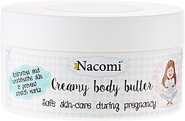 Düfte, Parfümerie und Kosmetik Feuchtigkeitsspendende und pflegende Körperbutter für Schwangere - Nacomi Pregnant Care Creamy Body Butter