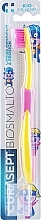 Kinderzahnbürste 3-6 Jahre gelb-rosa - Curaprox Curasept Biosmalto Kids Toothbrush  — Bild N1