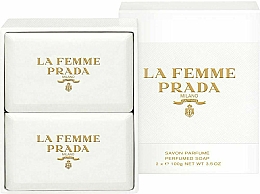 Düfte, Parfümerie und Kosmetik Prada La Femme Prada - Seifenset (2x100g)