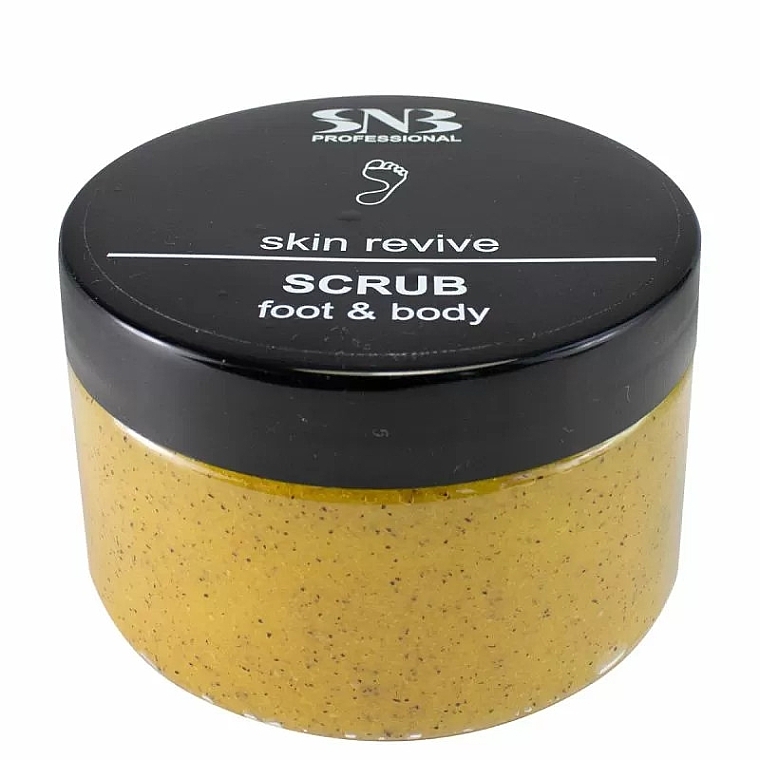 SNB Professional Skin Revive Foot & Body Scrub - Fuß- und Körperpeeling mit Propolis und Sanddornöl — Bild N1