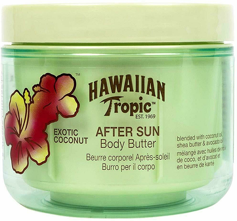After Sun Körperbutter mit Sheabutter, Kokosnuss- und Avocadoöl - Hawaiian Tropic Luxury Coconut Body Butter After Sun — Bild N1