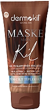Düfte, Parfümerie und Kosmetik Straffende Tonerde-Kaffee-Maske für das Gesicht - Dermokil Firming Facial Clay Mask