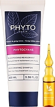 Düfte, Parfümerie und Kosmetik Set - Phyto Phytocyane (ampoules/12x5ml + shm/100ml)