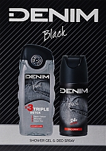 Denim Black - Duftset (Duschgel/250ml + Deo Spray/150ml) — Bild N1