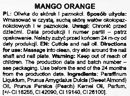Nagel- und Nagelhautöl mit Blumen Mango und Orange - Silcare Cuticle Oil Mango Orange — Foto N2