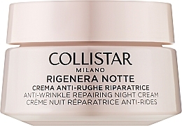 Düfte, Parfümerie und Kosmetik Nachtcreme für Gesicht und Hals - Collistar Rigenera Anti-Wrinkle Repairing Night Cream