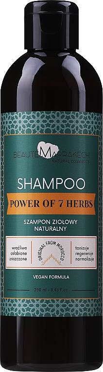 Shampoo mit Kräutern für fettiges Haar - Beaute Marrakech