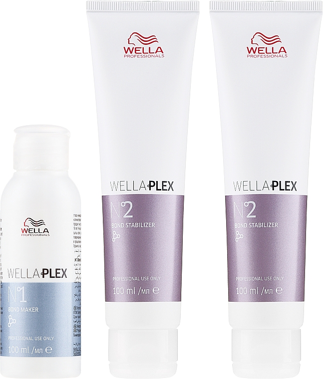 Haarpflegeset - Wella Professionals Wellaplex Travel Kit (Elixier 100ml + Elixier 2x 100ml) — Bild N2