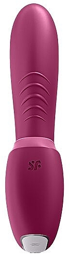 Vibrator mit Vakuumwellen-Klitoris-Stimulator himbeerrot - Satisfyer Sunray — Bild N2