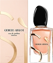 Giorgio Armani Si Intense Refillable - Eau de Parfum — Bild N2