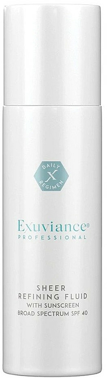 Feuchtigkeitsspendendes Gesichtsfluid SPF 40 - Exuviance Professional Sheer Refining Fluid SPF40 — Bild N1