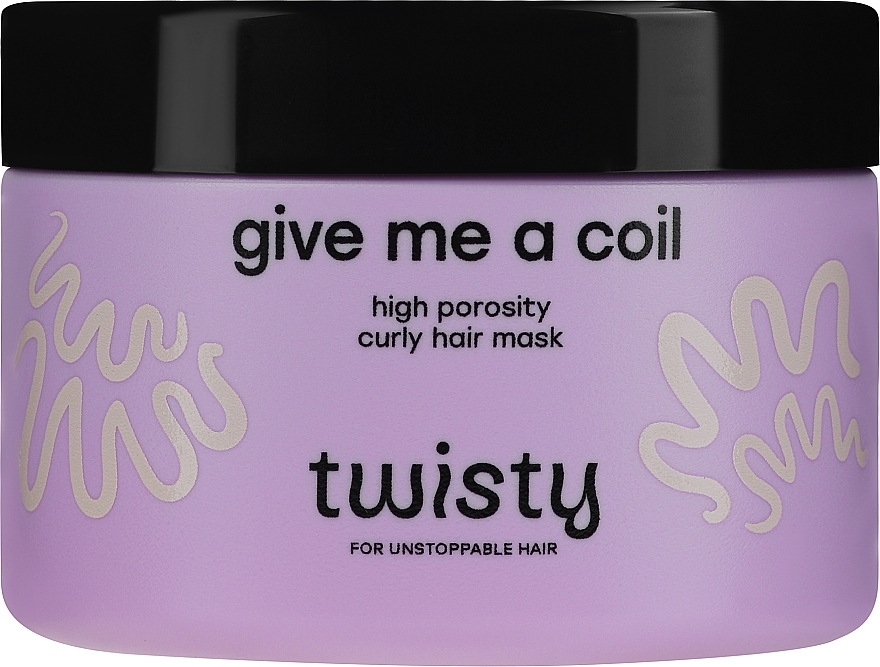 Maske für lockiges und stark poröses Haar - Twisty Give Me a Coil — Bild N1