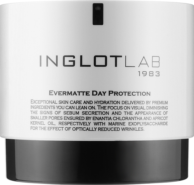 Mattierende Tagesschutzcreme - Inglot Lab Evermatte Day Protection Face Cream — Bild N3