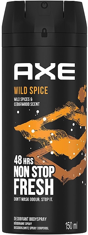Deospray Antitranspirant - Axe Wild Spice Body Spray — Bild N1