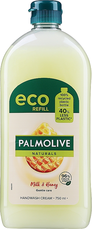 Flüssigseife Honig und Milch - Palmolive Naturel (Refill) — Bild N6