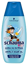 Düfte, Parfümerie und Kosmetik 2in1 Shampoo und Duschgel für Kinder - Schwarzkopf Schauma Kids Shampoo