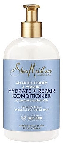 Haarspülung - Shea Moisture Manuka Honey + Yogurt Hydrate + Repair Conditioner — Bild N1